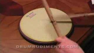 Drum Rudiments 5  Triple Stroke Roll  DrumRudimentscom [upl. by Tav]