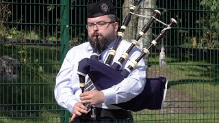 Inveraray Castle Strathspey from piper Ross Millar during the 2021 Oban Games Argyllshire Gathering [upl. by Ahseenat]