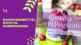 Nahrungsmittel richtig kombinieren ernährungsumstellung rohkost [upl. by Dleifxam634]