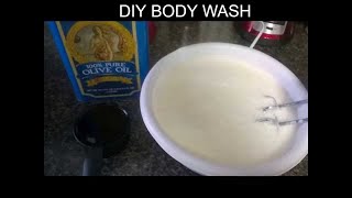 MAKING BODY WASH AT HOME WITH BAR SOAP [upl. by Rania]