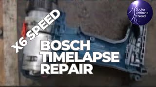 Bosch Drill rebuild speed X 6 [upl. by Anrat876]