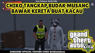 🔴 GTA 5  CHIKO TANGKAP BUDAK MUSANG BAWAK KERETA BUAT KACAU [upl. by Nnil]