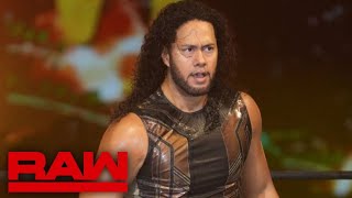 Hikuleo DEBUT Joins Jey Uso WWE RAW Highlights Today [upl. by Oisacin]