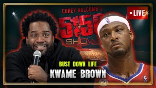 KwameBrownBustLife on The Corey Holcomb 5150 Show 31224 Feat Darlene Ortiz amp Kraig Smith [upl. by Kotz]