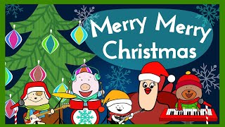 Merry Merry Christmas  Christmas Song for Kids  The Singing Walrus [upl. by Winchell]