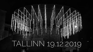 Tallinn at night 191219 [upl. by Latsryc]