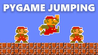 Easy Way to Make Jumping in PyGame 7 Mins [upl. by Akihsal]