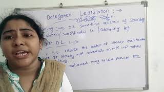 DELEGATED LEGISLATIONNEED FOR DLSECONDARY LEGISLATIONGENERAL LAWSTSNPDCL JPO SYLLABUSTELUGU [upl. by Esinahs145]