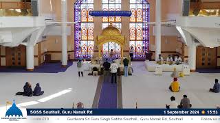 SGSS Southall Guru Nanak Rd  Daily Livestream [upl. by Bendicty]