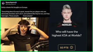 Caedrel Reacts To Bwipo Drama LNG Yagao Confirmed amp T1 Rekkles is A Sub For Worlds 2024 [upl. by Leanard]