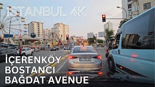 Istanbul 4K Drive from İçerenköy to Suadiye Bağdat Avenue – Turkey 4K Drive [upl. by Lauree128]