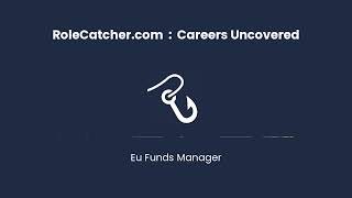 Eu Funds Manager  Careers Uncovered [upl. by Schaffel560]