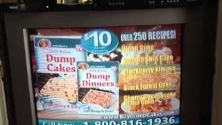 Commercial for dump cakes cookbook [upl. by Enorel]