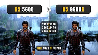 AMD Ryzen 5 5600 vs Ryzen 5 9600x  x2 Price Justified or Not🤔 1080p 1440p 4K  4070 Ti Super [upl. by Attayek]