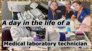 A day in the life of a medical laboratory technician part 3 CORE LAB [upl. by Llenod]