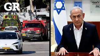 Atacan con dron residencia de Netanyahu en Israel [upl. by Aihsilef]