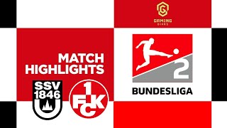 Ulm vs 1 FCK  Highlights  Highlights  2 Bundesliga 202425 [upl. by Atirres908]