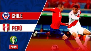 Chile 0  3 Perú  Semifinal  Copa América 2019 [upl. by Viole]