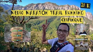 CHIPINQUE  21k TRAIL RUNNING  MEDIO MARATÓN 🏃🏃‍♀️⛰️ [upl. by Poppy]