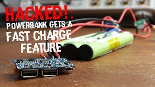 HACKED Powerbank gets a Fast Charge Feature [upl. by Marjorie]