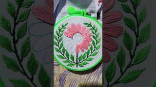 Easy Flower Embroidery Tutorial  trend avniembroidery [upl. by Gav545]