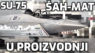 Suhoj Su75 Šahmat već u proizvodnji Sukhoi Su75 Checkmate already in production [upl. by Llemor]