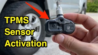 How to activate brand new TPMS sensor [upl. by Gorski]