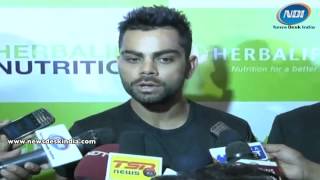 Virat Kohli talking about Herbalife Products [upl. by Denton]