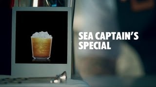 SEA CAPTAIN’S SPECIAL DRINK RECIPE  HOW TO MIX [upl. by Naesal273]