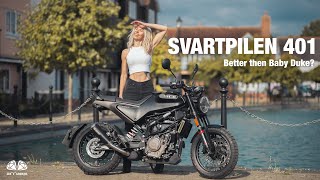 2022 Husqvarna Svartpilen 401  Even Better then Duke 390 [upl. by Thorlie]