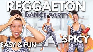 Reggaeton Dance Party Workout  Low Impact No Equipment  growwithjo [upl. by Krystal]