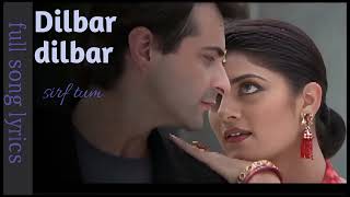 dilbar dilbar song  john abraham full song [upl. by Auqinihs]