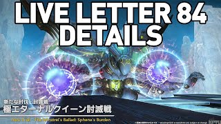 FFXIV Live Letter 84 Details Announced  Thankful for Ultimate This Thanksgiving [upl. by Taite]