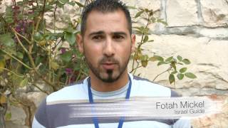 Fotah Mickel Israel Guide Maranatha Tours [upl. by Heriberto527]