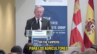 Comisario de Agricultura ayuda a los agricultores gracias a VOX [upl. by Siskind]