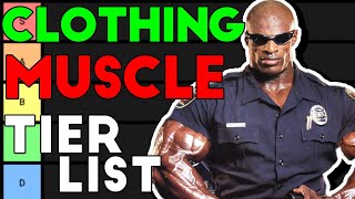 Most Important Muscle Groups to Look JACKED in Clothes Tier List [upl. by Atalya]