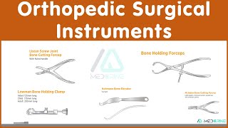 150 Orthopaedic surgery Instruments with names and uses surgery surgicalinstruments [upl. by Agiaf246]