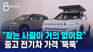 quot찾는 사람이 거의 없어요quot…중고 전기차 가격 뚝뚝  SBS 8뉴스 [upl. by Nivac]