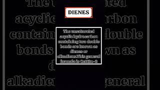 Dienes lifescinces chemistry [upl. by Shoemaker]