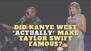 Did Kanye West actually make Taylor Swift Famous 2009 MTV VMAS [upl. by Maharva]