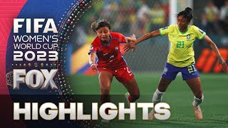 Brazil vs Panama Highlights  2023 FIFA Women’s World Cup [upl. by Norra]