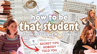 Become a top 1 student ✨💯 study tips organization hacks and motivation to always get straight As [upl. by Ennyleuqcaj]