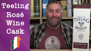 Teeling Rosé Wine Cask Small Batch Irish Whiskey Review by WhiskyJason [upl. by Aoket386]