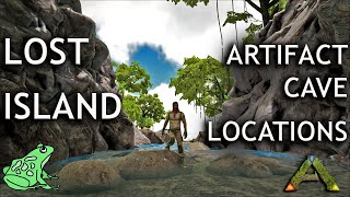 All Ark Lost Island Artifact Cave Entrance Locations [upl. by Haziza]