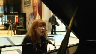 Loreena McKennitt Goes Back To Her Busking Roots [upl. by Ocirderf]