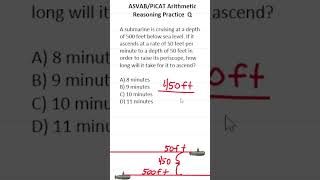 ASVABPiCAT Arithmetic Reasoning Practice Test Q Simple Division acetheasvab w grammarhero [upl. by Israel]