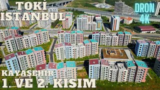 Tokinin Yeni Teslim Edilen Konut Projesi İstanbul Kayaşehir 25 Bölge 1 ve 2 Kısım Detaylı Video [upl. by Aidnahs524]