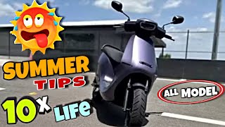 OLA Ev Summer Care Tips For All Models 🌞🔥 Ola Maintenance Tips for S1 pro gen 2  S1 X and more [upl. by Ahsha786]