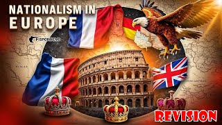 The Rise of Nationalism in Europe  🚀2 Minutes Revision 🚀 Class 10th History Chapter 1 Animation [upl. by Dew]