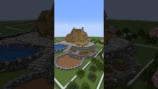 Timelapse Big Mansion Minecraft [upl. by Jecoa248]